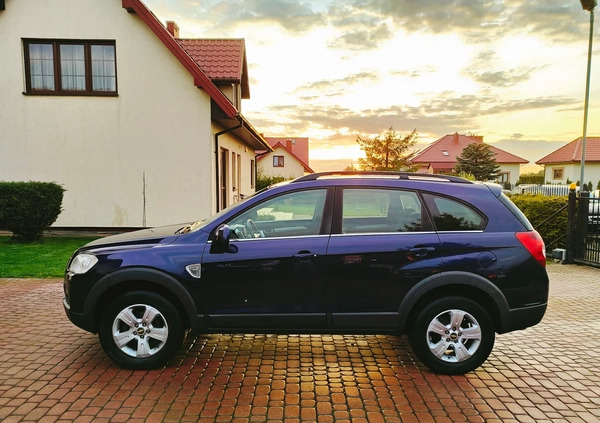 Chevrolet Captiva cena 20900 przebieg: 216000, rok produkcji 2010 z Biskupiec małe 301